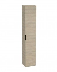 JIKA - Cube Vysoká skříňka, 170x32x25 cm, 1 dvířka L/P, jasan (H4537211765141)