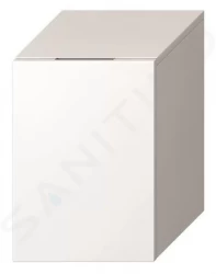 JIKA - Cubito Nízká skříňka, 320x322x472 mm, panty vlevo, bílá (H43J4201105001)