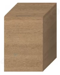 JIKA - Cubito Nízká skříňka, 320x322x472 mm, panty vlevo, dub (H43J4201105191)