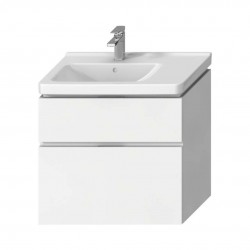 JIKA - Cubito Pure Umyvadlová skříňka 74x68 cm, výřez vlevo, bílá (H40J4254045001)