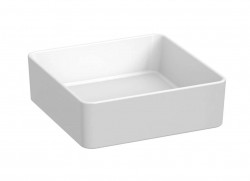 JIKA - Cubito Pure Umývátko na desku, 38x38 cm, bez přepadu, bílá (H8184220001121)