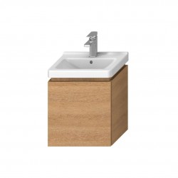 JIKA - Cubito Umyvadlová skříňka 44x48 cm, 1 zásuvka, dub (H40J4213015191)