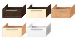 JIKA - Cubito Umyvadlová skříňka pod desku, 640x465x320 mm, tmavá borovice, (H4501611724451)