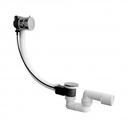 JIKA - Deep Vanový odtokový komplet 550 s napouštěním přepadem, bowden, plast (H2948180040001)