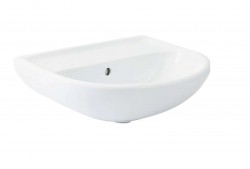 JIKA - Lyra plus Umyvadlo 60x49 cm, s přepadem, bílá (H8143830001091)