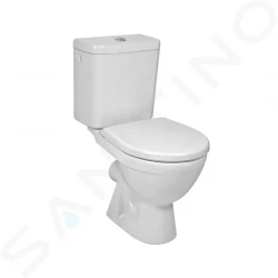 JIKA - Lyra plus WC kombi, zadní odpad, spodní napouštění, bílá (H8263860002423)