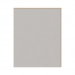 JIKA - Lyra Zrcadlo na desce 70x75 cm, bílá (H4532110383041)