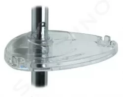 JIKA - Mio Mýdlenka pro sprchovou tyč, transparentní/bílá (H3962700000001)