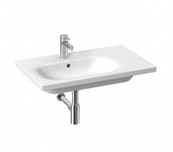 JIKA - Mio-N Umyvadlo 75x45 cm, s přepadem, otvor pro baterii, bílá (H8117100001041)