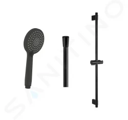 JIKA - Mio Style Set sprchové hlavice, tyče a držáku, matná černá (H3652F07163731)