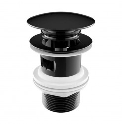 JIKA - Mio Style Umyvadlová výpusť, Click-Clack, matná černá (H3702F97161031)