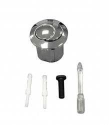 JIKA - Náhradní tlačítko dual, chrom (H8913630000001)