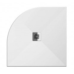 JIKA - Padana Sprchová vanička 90x90 cm, vzhled břidlice/matná bílá (H213931R100001)