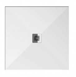 JIKA - Padana Sprchová vanička 90x90 cm, vzhled břidlice/matná bílá (H213935R100001)