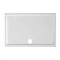 JIKA - Padana Sprchová vanička, litý mramor, 120x80x3 cm, bílá (H2119350000001)
