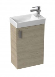 JIKA - Petit Skříňka s umývátkem 41x66x23 cm, jasan (H45J5111755141)