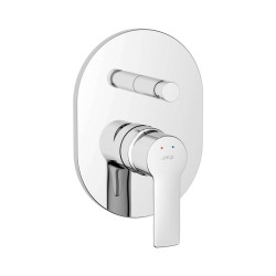 JIKA - Ponta Style Baterie pod omítku, s tělesem, chrom (H3212H60040001)