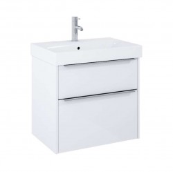 JIKA - Pure Skříňka s umyvadlem, 60x54x42 cm, 2 zásuvky, lesklá bílá (H40B2324025002)