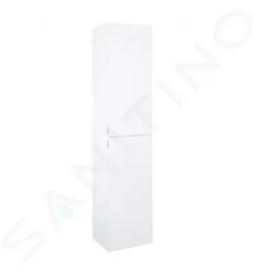 JIKA - Pure Vysoká skříňka 180x40x35 cm, 2 dvířka L/P, bílá (H43J2322305001)