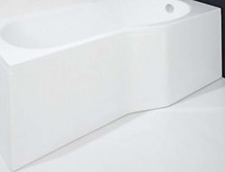 JIKA - Tigo Čelní panel k pravé vaně 1600 mm, bílá (H2962940000001)