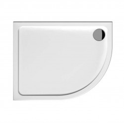 JIKA - Tigo Sprchová vanička 100x80 cm, levá, bílá (H2102100000001)