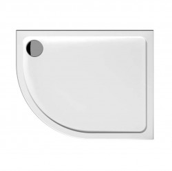 JIKA - Tigo Sprchová vanička 100x80 cm, pravá, bílá (H2102110000001)