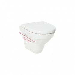 JIKA - Tigo Závěsné WC, TotalClean, bílá (H8202130000001)