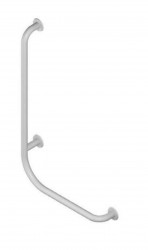 JIKA - Universum Madlo do sprchy 75x45 cm, pravé, bílá (H3897220000001)