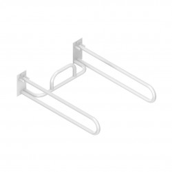 JIKA - Universum Sklopná sestava pro klozet, 60x83 cm, nerez (H3897100000001)