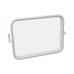 JIKA - Universum Zrcadlo bez páčky 60x45 cm, nerez (H3897190030001)