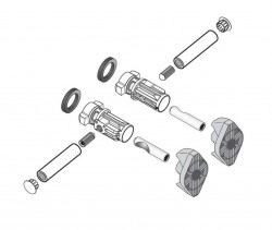 JIKA - Upevňovací sada k závěsnému WC (H8928380000001)