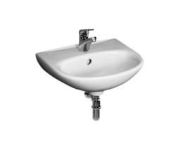JIKA - Zeta Umývátko 40x32 cm, s přepadem, otvor pro baterii, bílá (H8153930001041)