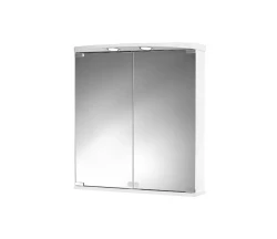 JOKEY Ampado 60 LED bílá zrcadlová skříňka MDF 111912420-0110 (111912420-0110)