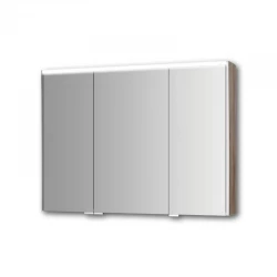 JOKEY Dekor ALU III-HL LED dub trueffel zrcadlová skříňka hliníková 100x74x17cm (124513120-0637)