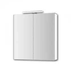 JOKEY DekorALU LED bílá zrcadlová skříňka hliníková 124512020-0110 (124512020-0110)