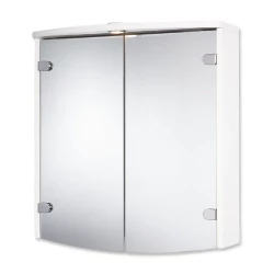 JOKEY Joba LED bílá zrcadlová skříňka MDF 111512120-0110 (111512120-0110)