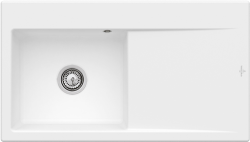 Keramický dřez Villeroy & Boch Subway Style 50, 335201RW, Stone White (335201RW)