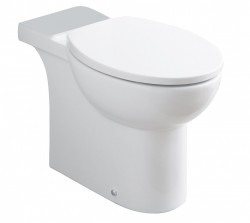 KERASAN - BIT WC kombi mísa 36,5x42x67cm, spodní/zadní odpad, bílá (441701)