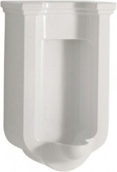 KERASAN - WALDORF urinál se zakrytým přívodem vody, 44x72cm, bílá (413001)