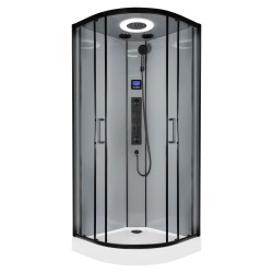 KERRA - Hydromasážní box Orion 90 černá černá (5907548123473)