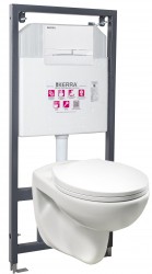 KERRA - Instalační set WC Doris/Adriatic WH (5907548117946)