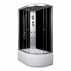 KERRA - Kabina s hydromasáží Jukon 120/80 (levá) (5907548108203)