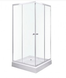 KERRA - Kabina sprchová Olga SQ 80 (s vaničkou) (5907548113382)