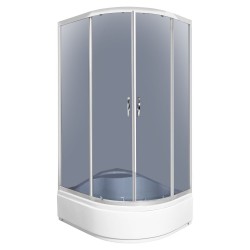 KERRA - Sprchová kabina Katia 100x80 (levá s vaničkou) (5907548108500)