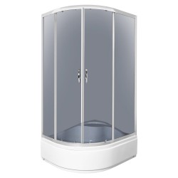 KERRA - Sprchová kabina Katia 100x80 (pravá s vaničkou) (5907548108517)