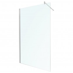 KERRA - Sprchová stěna Alfa 120 cm - Kabina Walk-In (5907548106971)