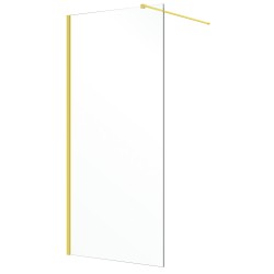 KERRA - Sprchová zástěna Milagro 90 - Kout Walk-In - Zlatá (5907548117342)