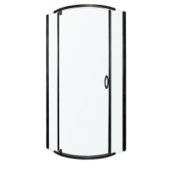 KERRA - Sprchový kout černý Splash 90 (bez vaničky) (5907548118639)