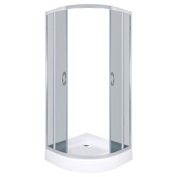 KERRA - Sprchový kout Intro 80 s vaničkou a sifonem (5907548118011)