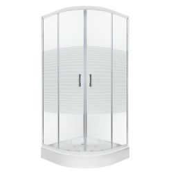 KERRA - Sprchový kout Madera Str 80 (s vaničkou) (5907548115249)